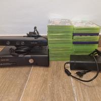 XBOX 360 Slim + Kinect + 26 Giochi