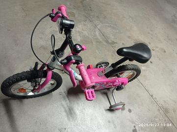bicicletta bambina btwin 14"