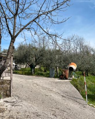 Terreno local pisoniano con pozzo e cisterna