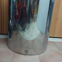 Serbatoio 100 litri per olio ziro in acciaio inoss
