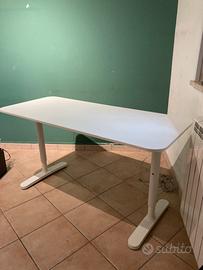 Scrivania bianca 140x60