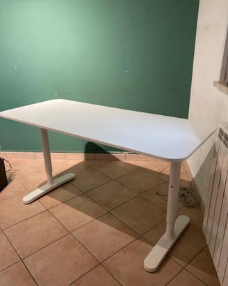 Scrivania bianca 140x60