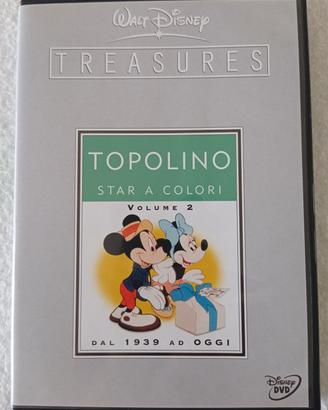 DVD - TOPOLINO STAR A COLORI VOL. 2  - WALT 