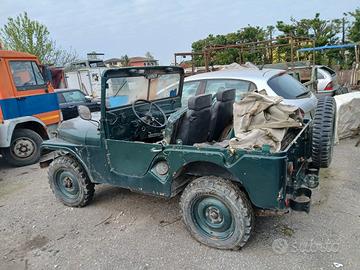Jeep CJ-5 M 38 senza documenti motore smontato