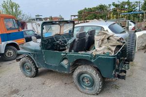 Jeep CJ-5 M 38 senza documenti motore smontato