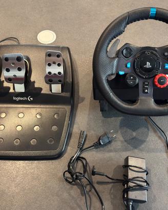 Volante Logitech g29 simulatore