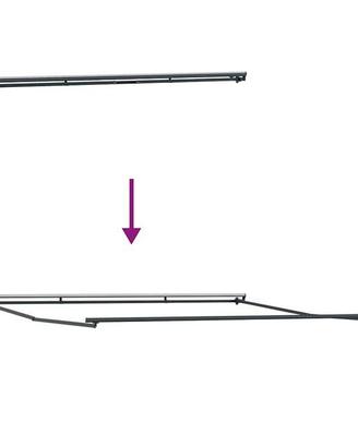 Telaio tenda da esterno manuale  VIDAXL 