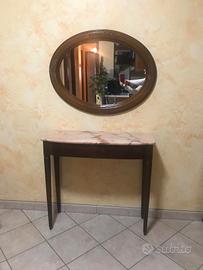 tavolino con specchio 