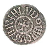 Denaro Ludovico I il Pio (814-840) – Zecca di Mila