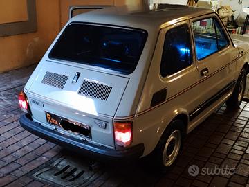 fiat 126 silver 