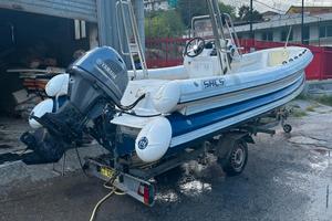 Gommone 5,5 m SACS TTS 570 motore Yamaha 996 cc 
