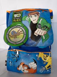 ZAINO SCUOLA  ESTENSIBILE MULTI BEN 10