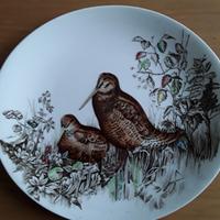 Piatto Jhonson Brothers serie Game Bird Beccacce