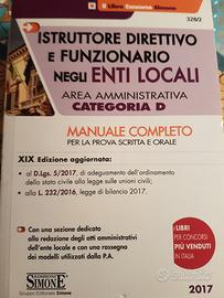 Manuale ed Simone concorsi enti locali