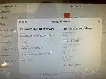 Computer fisso ALL-IN-ONE ASUS