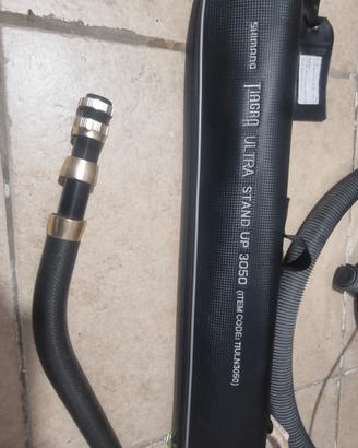 canna da pesca  shimano mulinello tyrnos 50 2speed