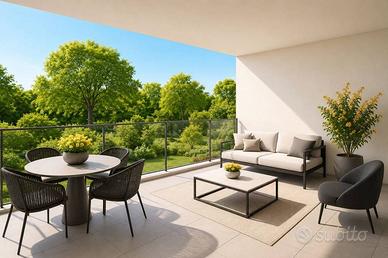 Appartamento di 106 m² con 3 locali e box auto a V