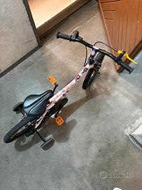 Bici bambina 16 pollici rosa