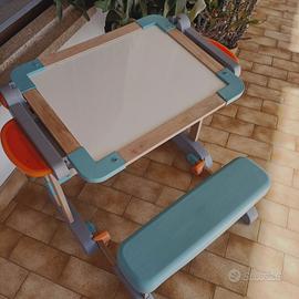 Banco scuola gioco moby con doppia lavagna