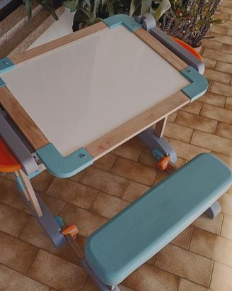 Banco scuola gioco Smoby con doppia lavagna