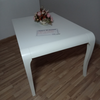Tavolo allungabile bianco contemporaneo