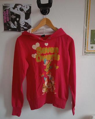 Felpa rossa Disney x Only "Seven Dwarfs" 