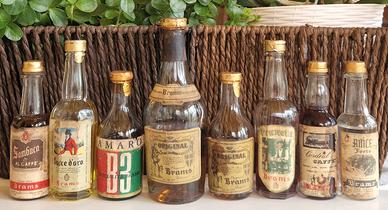 Bottigliette Mignon Liquori Vintage Brams Bologna