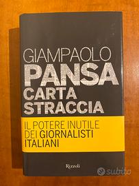 Libro Carta straccia, Pansa
