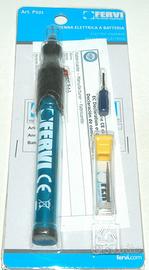 Penna elettrica rotativa a batteria con 2 punte 