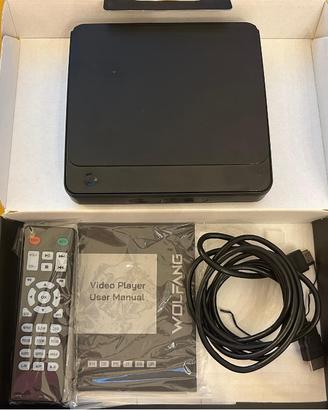 Lettore DVD WOLFANG WDV03 con telecomando