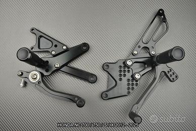 Pedane arretrate HONDA NC 700 750 S X 2012 - 2025