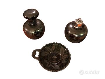 Set da toilette vetro di Murano souvenir Venezia