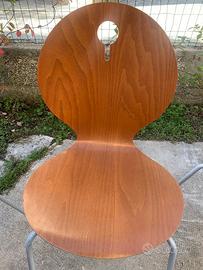 4 SEDIE DESIGN CALLEGARIS da sala