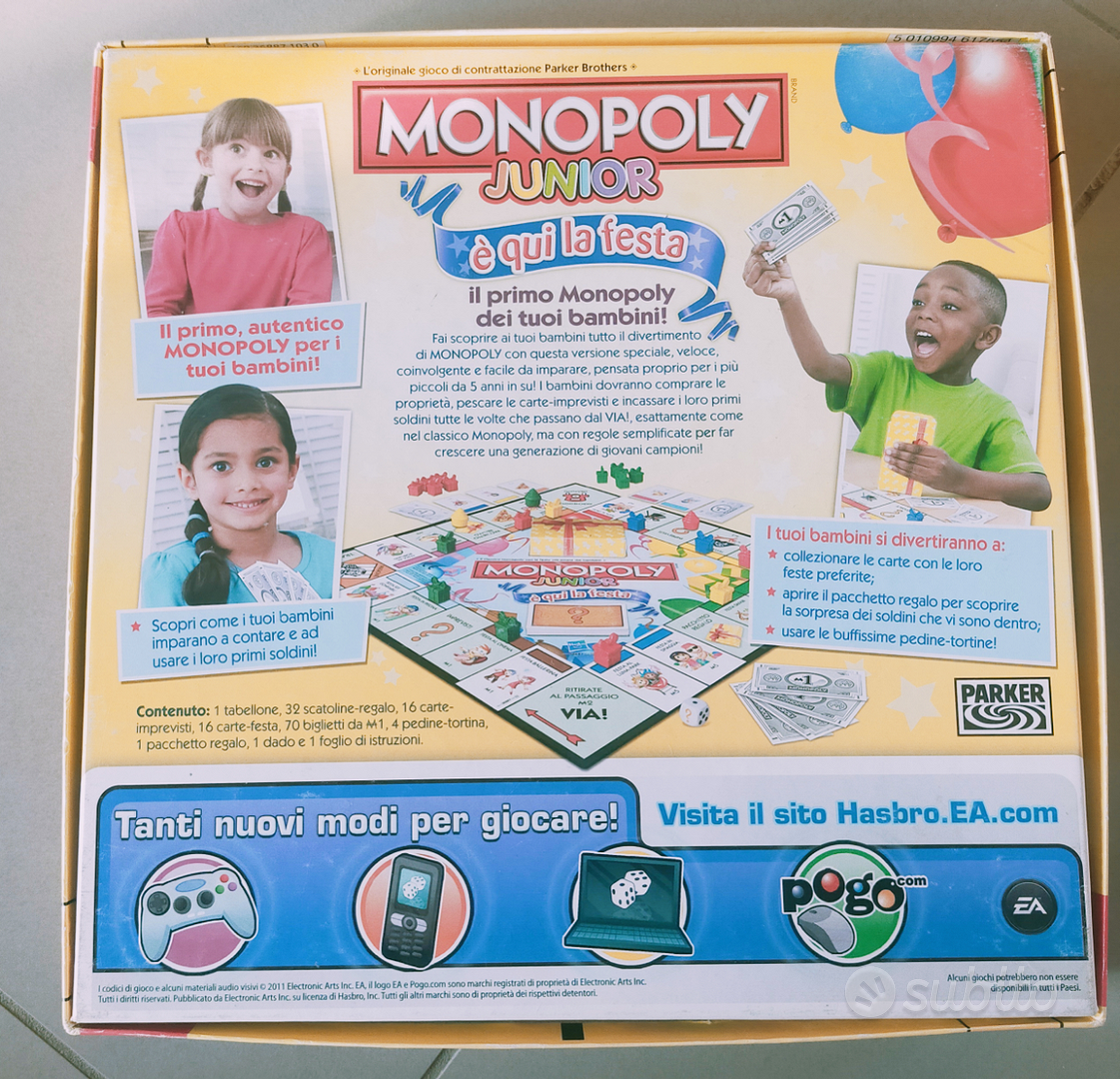 Monopoly Junior è qui la festa - Annunci Bari