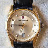 OROLOGIO LAMBORGHINI ORO 18KT DIAMANTI SWISS MADE