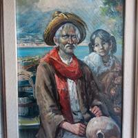 dipinto pregiato olio tela 70x100