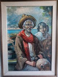 dipinto pregiato olio tela 70x100