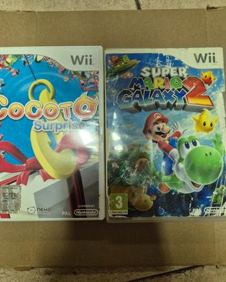 giochi vari wii