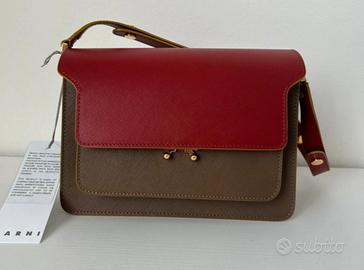 Marni Trunk Bag in Vitello Saffiano