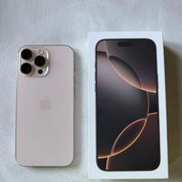 Iphone 16 pro max 256 gb titanio sabbia