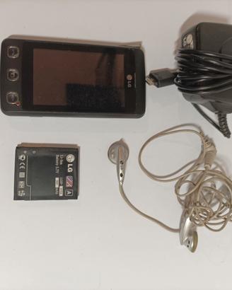Cellulare VINTAGE LG Cookie KP500 ( 2008)  Con Acc