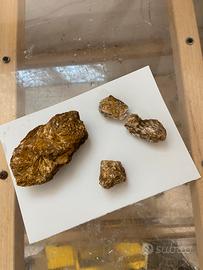 Minerali ritrovamento Piave e Monte sentinello