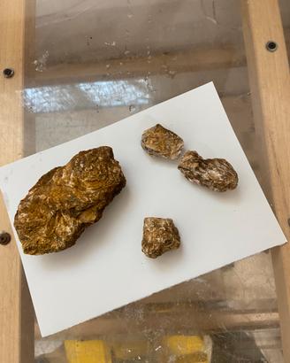 Minerali ritrovamento Piave e Monte sentinello