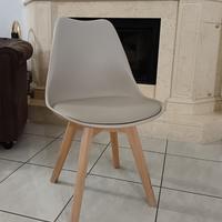 Sedie moderne in stile scandinavo