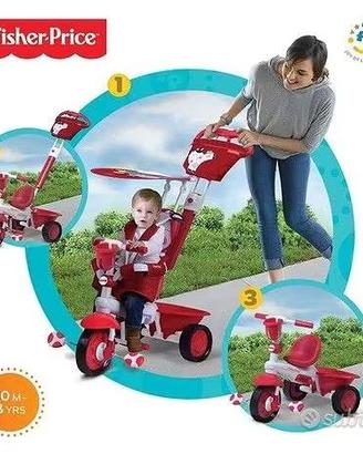 Triciclo Royal Rosso Fisher Price
