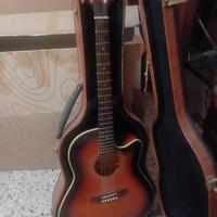 Ibanez ae25ts con annessa custodia rigida