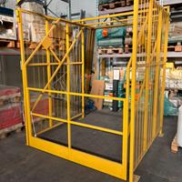 Soppalco gabbia di protezione basculante