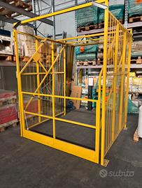 Soppalco gabbia di protezione basculante