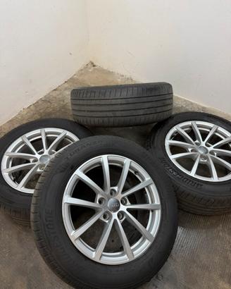 Cerchi Audi 17” con gomme Bridgestone Turanza