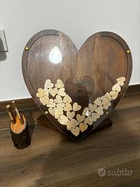 Guestbook legno matrimonio